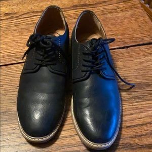 Boys black dress shoes